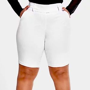 White Bermuda Shorts